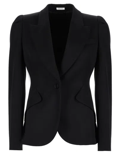 ALEXANDER MCQUEEN ALEXANDER MCQUEEN SINGLE-BREASTED JACKET