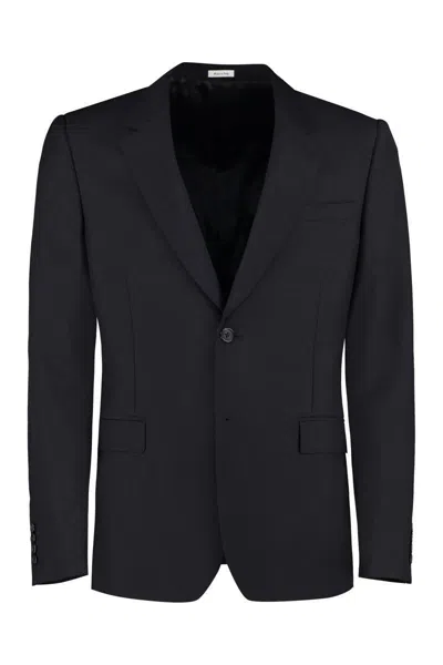 ALEXANDER MCQUEEN ALEXANDER MCQUEEN SINGLE-BREASTED TWO-BUTTON JACKET