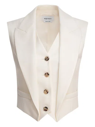 Alexander Mcqueen Single-breasted Waistcoat