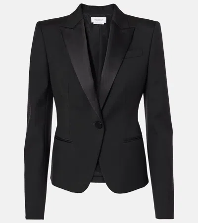ALEXANDER MCQUEEN SINGLE-BREASTED WOOL BLAZER