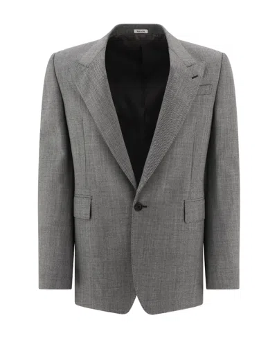 ALEXANDER MCQUEEN ALEXANDER MCQUEEN SINGLE-BREASTED TAILORED BLAZER
