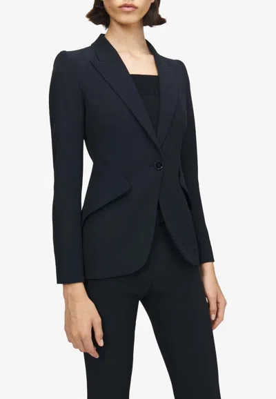 ALEXANDER MCQUEEN SINGLE-BREASTED BUTTONED BLAZER