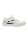 Alexander Mcqueen Skate Deck Plimsoll Low-top Sneakers In White
