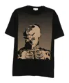 Alexander Mcqueen Skeleton T-shirt In Black