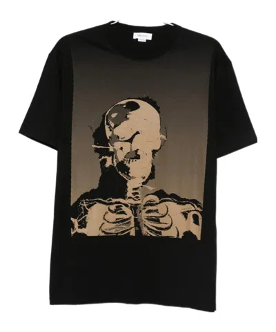 ALEXANDER MCQUEEN SKELETON-PRINT COTTON T-SHIRT
