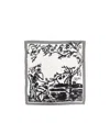 Alexander Mcqueen Skeleton Print Scarf In White