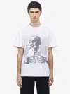 Alexander Mcqueen 'skeleton' T-shirt In White