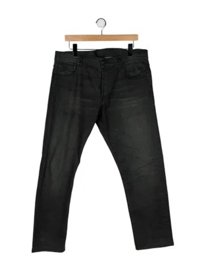 Pre-owned Alexander Mcqueen Skinny Jeans In Black