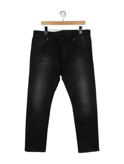 Pre-owned Alexander Mcqueen Skinny Jeans In Black