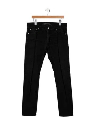 Pre-owned Alexander Mcqueen Skinny Jeans In Black