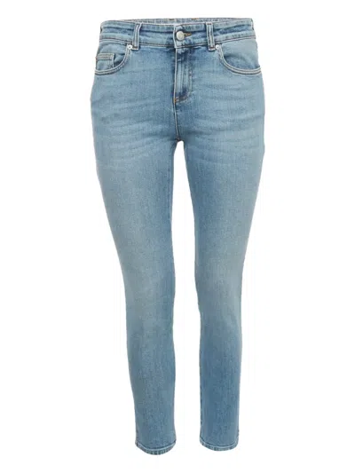 Pre-owned Alexander Mcqueen Skinny Jeans In Blue