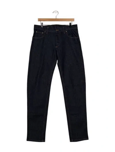 Pre-owned Alexander Mcqueen Skinny Jeans W/ Tags In Blue