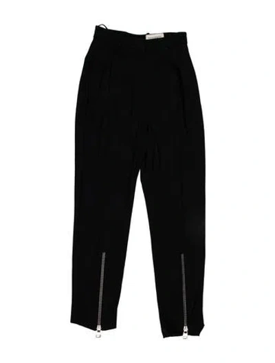 Pre-owned Alexander Mcqueen Skinny Leg Pants In Black