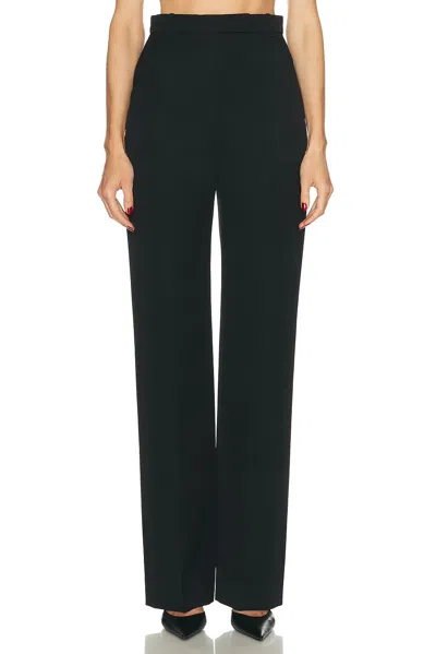 Alexander Mcqueen Skinny Straight Trouser In Black