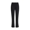 Alexander Mcqueen Pressed-crease Trousers In Black