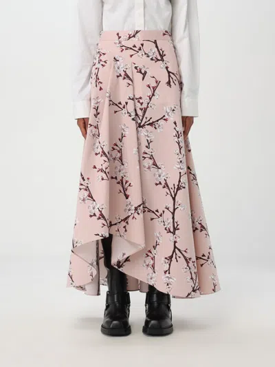 ALEXANDER MCQUEEN SKIRT MCQUEEN WOMAN COLOR PINK,F92921010