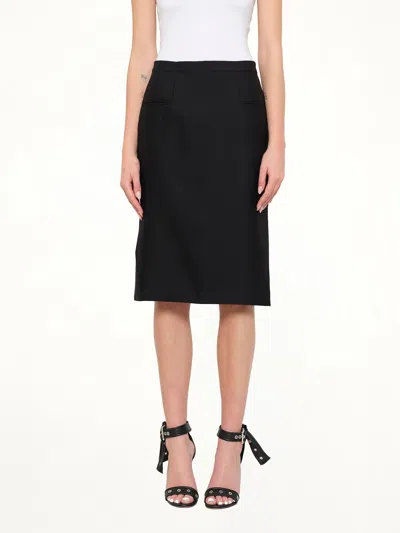 Alexander Mcqueen Skirt In Black