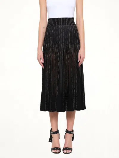 Alexander Mcqueen Skirt In Black