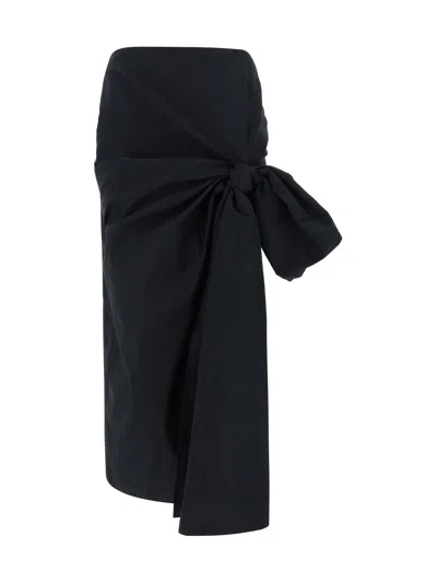 Alexander Mcqueen Skirt In Black
