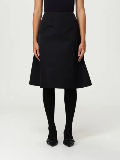 Alexander Mcqueen Skirt Mcqueen Woman Color Black