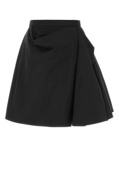 Alexander Mcqueen Skirts In Black