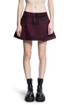 Alexander Mcqueen Skirts In Red