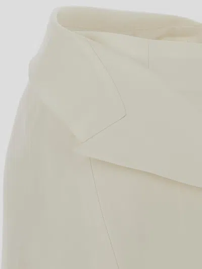Alexander Mcqueen Skirts In White