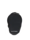 Alexander Mcqueen Skull All-around Zip Wallet In 黑色