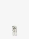 Alexander Mcqueen Skull And Pearl Earring
