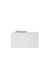 Alexander Mcqueen Skull-appliqué Leather Wallet In White