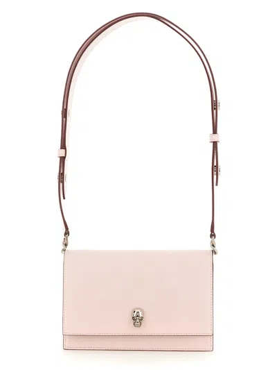 Alexander Mcqueen Women Skull Bag Small In Pink