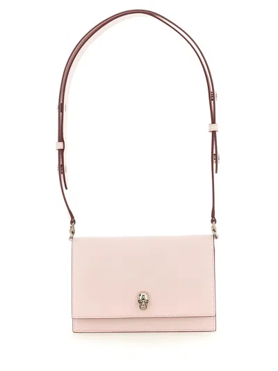 Alexander Mcqueen Skull Bag Small In Pink