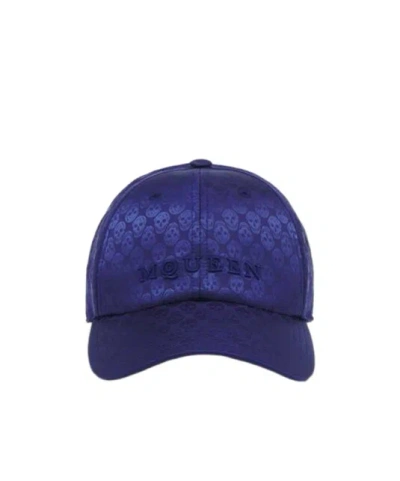 ALEXANDER MCQUEEN ALEXANDER MCQUEEN LOGO EMBROIDERED BASEBALL CAP