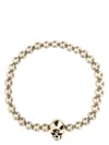 Alexander Mcqueen Skull Beaded Bracelet