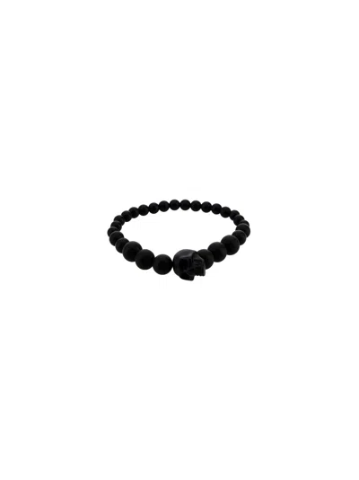 Alexander Mcqueen Bracelet In Black