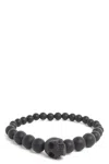 Alexander Mcqueen 'skull' Bracelet In Black