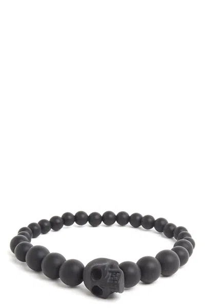 Alexander Mcqueen 'skull' Bracelet In Black
