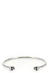 Alexander Mcqueen 'skull' Bracelet In Silver