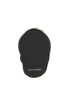 Alexander Mcqueen Skull Card Holder In Black