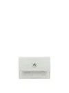 Alexander Mcqueen Alexander Mc Queen Skull Card Holder In Grey