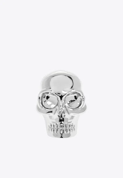 ALEXANDER MCQUEEN SKULL CHARM EARRINGS