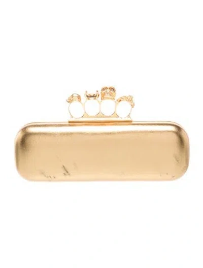Pre-owned Alexander Mcqueen Skull Clutch