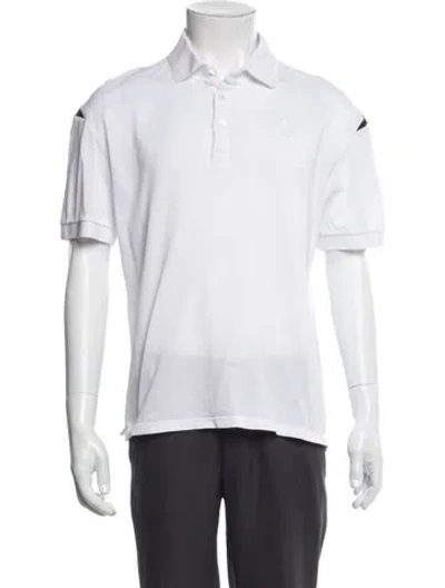 Pre-owned Alexander Mcqueen Skull Collar Polo Shirt In Multi