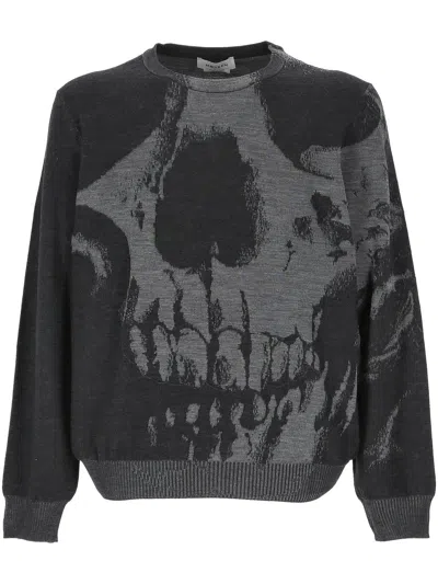 ALEXANDER MCQUEEN SKULL CREWNECK JUMPER