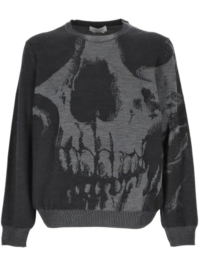 ALEXANDER MCQUEEN ALEXANDER MCQUEEN SKULL SWEATER