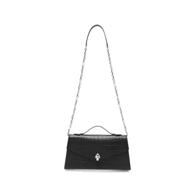 Alexander Mcqueen Tote Bags In Black