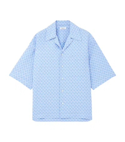 Alexander Mcqueen Skull-detail Shirt In Blue