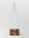 Alexander Mcqueen Skull Detail Small Leather Shoulder Bag