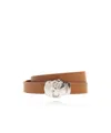 Alexander Mcqueen Skull Double Loop Bracelet In Yellow