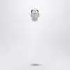 Alexander Mcqueen Alexander Mc Queen Skull Earring In Palladium